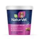 NaturVet – Cranberry Relief Plus Echinacea – Helps Support a Healthy Urinary Tract & Immune System – 60 Soft Chews