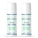 Sombra Warm Pain Relief Gel, Warm Relief for Arthritis and Chronic Pain Pre-Workout Muscle Rub Vegan Formula Free of Artificial Fragrances, Dyes, NSAIDs, Wax, Petrv