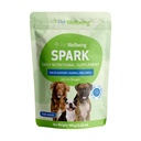 Pet Wellbeing Spark Daily Nutritional Greens Superfood for Dogs - Vet-Formulated & NASC Certified, Probiotics, Prebiotics, Digestive Enzymes, Amino Acids, Antioxidants, Vitamin D, Spirulina - 100 g
