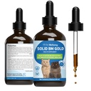 Pet Wellbeing Solid BM Gold for Cats - Supports Healthy Digestive Function, Solid Stools, Bayberry, Oregon Grape - Veterinarian-Formulated Herbal Supplement 4 oz (118 ml) (4 fl oz (118 ml))
