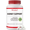 Kidney Health Supplement for Dogs & Cats | Probiotic Pet Wellbeing | Kidney Supplement | Help Support Kidney Function & Manage Renal Toxins | Renal Care Supplement Capsule 120ct