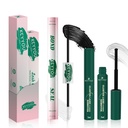 KEYYOU Lash Bond and Seal with Remover, Black Lash Glue Waterproof for Lash Clusters, Long-Lasting Strong Hold DIY Eyelash Glue, Vegan Non-Irritating with Gentle Oil-Based Lash Remover
