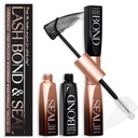 Cluster Lash Glue, Water-Proof Bond and Seal, Latex-Free Eyelash Glue for Sensitive Eyes, Strong Hold Lash Adhesive, Long-Lasting for 72 Hour, Black