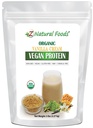Z Natural Foods Organic Vanilla Cream Vegan Protein Powder 5 lbs