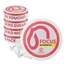 Nectr Focus+ Nootropic Pouches - 320mg Synergistic Nootropic Stack - Nicotine-Free, Sugar-Free Cognitive Pouches - Watermelon - 5 Cans