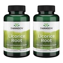 Swanson Licorice Root 450 mg 100 Caps (2 Pack)