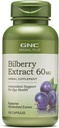 GNC Herbal Plus Bilberry Extract συμπλήρωμα, χορτοφάγοι, υποστηρίζει τα μάτια και την υγεία, 100 υπηρεσίες