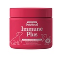 PetHeal Immune Plus Chews for Cats - Vet-Reviewed - Boosts Immunity & Liver Health with Turkey Tail, Reishi & Milk Thistle | Promotes Shiny Coat & Reduces Lumps | 60 Chicken-Flavored Soft Chews