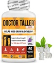 NuBest Doctor Taller Kids - Kids Multivitamins, Toddler Vitamins - Support Healthy, Immunity and Bone Strength for Ages 2 to 9 - Grape Flavor - 60 Vegan Chewable Tablets | 1 Month Supply