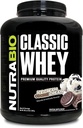 NutraBio Classic Whey Protein Toz- Full-Spectrum Amino Asit Profil - No Fillers, Yapay Renkler, Preservatifler - Low Glycemic Index - Buz Kremi Rüyası, 5 Pounds