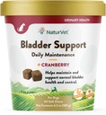 NaturVet Bladder Support Plus Cranberry for Dogs, 60 ct Soft Chews, ABD'de Global Kaynak Malzemeler ile Yapıldı
