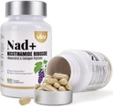 VEV NAD Supplement Capsules - Nicotinamid Riboside, Multi-Collagen,CoQ10 -NAD Supplement for Skin - 60 Capsules*2