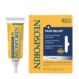 Neosporin + Pain Relief Dual Action Triple Antibiotic Ointment, 0.5 oz