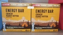 Elevation Energy Bar Crunchy Peanut Butter 14.4oz 408g (2 Boxes)