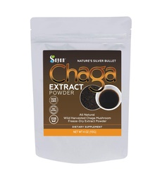Sayan Chaga Mushroom Extract Powder (4oz) – Παγωμένη Αποξηραμένη Σιβηρική Άγρια Συγκομιδή - Βιολογικό Αντιοξειδωτικό Τσάι για την υποστήριξη του ανοσοποιητικού και της πέψης - Εστίαση, ενέργεια, καθαρότητα, ευεξία - Δεν Πρόσθετα