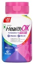 Mankind Health OK Women Multivitamin 30 Tablets – Strawberry Flavour, Pure Vegetarian, 19+ Essential Vitamins & Minerals with Biotin & Ginseng | Hair Skin Nails, Energy & Bone Health Support
