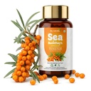Dr Vedic Sea Buckthorn Berry 500mg Capsules | Vegan Omega 3, 6, 7 & 9 Supplement for Skin, Heart, Joint & Bone Support | Natural Antioxidant Formula | 60 Capsules | 30 Day Supply