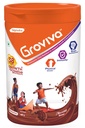 Groviva Milk Protein Powder for Kids 2-6 years | 400g Chocolate Jar | 38 Growth & Digestive Nutrients | Supports Physical Growth, Brain Development & Immunity Jar, 400g (Chocolate, Pack of 1)
