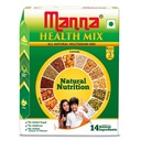 Manna Health Mix 500g, All Natural Nutrition Drink, with 14 ingredients, Zero Sugar.