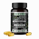 Omega 3 Fish Oil 1000mg | 180mg EPA + 120mg DHA | 60 Softgel Capsules for Heart, Brain & Joint Health