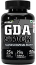 NutriJa GDA Stack | Berberine HCL 98% Standardized, Chromium, ALA, Botanicals and Enzyme |12 Ingredient Blend- 90 Capsules