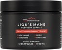 MEN'S PeakPerformance Lion's Mane Mushroom Supplement Capsules with Reishi, Cordyceps, Turkey Tail – Brain Nootropic for Memory, Focus, Natural Energy, & Immune Support Supplement (120 Κάψουλες)