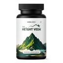 Height Veda Supreme Growth Formula 60 capsule | Natural Height Support & Bone Strength Support | Ayurvedic Nutrition for Teens & Adults