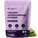 Carbamide Forte 100% Organic Ashwagandha Powder 100gm - Withania Somnifera | Pure Ashwagandha Powder Organic May Support Muscle Recovery & Boost Energy Level | USDA Certified Ashwagandha Supplements for Vitality, Strength & Stress Management | 100gm Powder