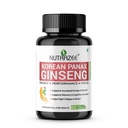 Nutrazee Korean Ginseng Capsules for Men & Women | High Ginsenosides Red Panax Supplement for Energy, Fatigue, Performance & Stress