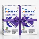 The Joints Co Ultra Ease Plus with Type II Collagen, Glucosamine Chondroitin MSM HA Complex & Herbal Blend for Joints, Bones & Cartilage Wellness - Pack of 120 Tablet (Pack of 2)