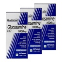 HealthAid Glucosamine HCL 1000mg + Vitamin C, Curcuma & Manganese | Joint Health, Flexibility & Bone Strength | 30 Veg Tablets(Pack of 3)