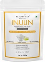 HealthyHey Nutrition Inulin Powder - Prebiotic Food - For Adults - 200g