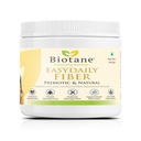 Biotane EasyDaily Fiber | Prebiotic Fiber for Gut Health Support I Regular Movements | No colour, No flavor, No Preservative I Made in Technical Collaboration with Vitane Pharma USA I 100 gm Jar