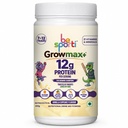 Growmax+ Kids Protein Powder 12g Protein, Vanilla 400g, Age 7-12