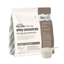 The Whole Truth Whey Protein Concentrate Unflavoured |1 kg (2.2 lbs) | 26g Protein per scoop | 6.4g BCAA | No Adulteration | Clean and Light | Muscle Building | Vegetarian