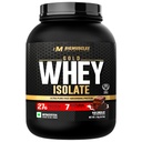 Bigmuscles Nutrition Gold Whey Isolate (2kg, Rich Chocolate) | 27g Whey Protein Isolate 90% | 7 Natural Ingredients Only | 0 Added Sugar | Clean Label Project Purity Award USA