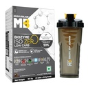 MuscleBlaze Biozyme Iso-Zero Whey Protein Isolate Powder,5 Sachets + Shaker