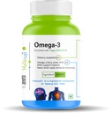 Omega 3 from Haleup INC USA 500 mg || Enriched with EPA/DHA || Healthy Heart|| Brain|| Immunity- 60 Capsules