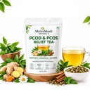 PCOD and PCOS Relief Tea for Regular Periods, Hormonal Balance Green Tea