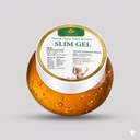 Herbal Body Slim Gel for Skin Firming & Toning 125g | Cooling & Warming Massage Gel with Eucalyptus, Clove & Peppermint Oils | Fast Absorbing Non-Sticky Body Care for Waist, Arms & Thighs