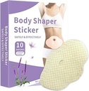 10 PCS Magnetic Slimming Patches | Weight Loss Fat Burning Detox Pads | Belly Adhesive Body Shaper Stickers for Men & Women