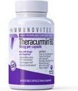 IMMUNOVITES Theracurmin BID 300mg (Nano Curcumin 90mg per Cap.) [[600mg per Serving]] - Now w/Ginger & Bioperine (60ct Bottle)
