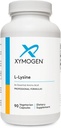 XYMOGEN L-Lysine 1000mg Κάψουλες - Amino Acid συμπλήρωμα για την υποστήριξη σύνθεση του κολλαγόνου, παρέχει ισορροπία σε μια υψηλή πρόσληψη αργινίνης (90 κάψουλες)