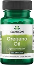 Swanson Oregano Oil 10:1 Ekstraktif Sağlık-Respiratory & Urinary Tract Health Support (120 Softgels, 150 mg Her)