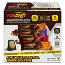 Protein Bars Variety Pack | 15g Protein & 5g Fiber | Zero Added Sugar | Healthy Snack for Gym, Weight Loss & Energy | Chocolate, Coffee Mocha, Choco Berry & Choco Almond 50g (Pack of 8)