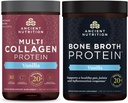 Eski Beslenme Multi Collagen Protein Toz, Vanilla, 24 Hizmet + Bone Broth Protein Toz, Vanilla, 20 Hizmet