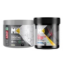 MuscleBlaze Pre Workout 200 Xtreme, 100g + CreAMP 100g