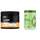MyFitFuel L-Leucine (.22 lbs) 100 gm (Unflavored) | MyFitFuel Clean Plant Pea Protein Isolate (26.3g Protein, 4.7g BCAA, 10.2g EAA) |Easy to Digest |