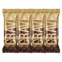 Green Protein Crave Plant Protein Bars Chocolate Vanilla Crunch (Pack of 4) | 15g Protein, Zero Added Sugar, High in Fiber | Crunchy Wafer Bar | Decadent Sugar-Free Chocolate, Creamy Nut Butters | Tastes like a Cheat Meal | 100% Vegetarian & Gluten-Free | No Palm Oil | 200g