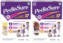 Pediasure Health & Nutrition Drink Powder 400g, Premium Chocolate Flavour Complete & Balanced Nutrition for Kids Growth - Refill pack & Health and Nutrition Drink Powder 400g, Vanilla Delight Flavour